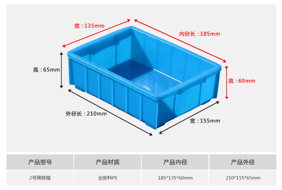william威廉中文官网2号塑料周转箱