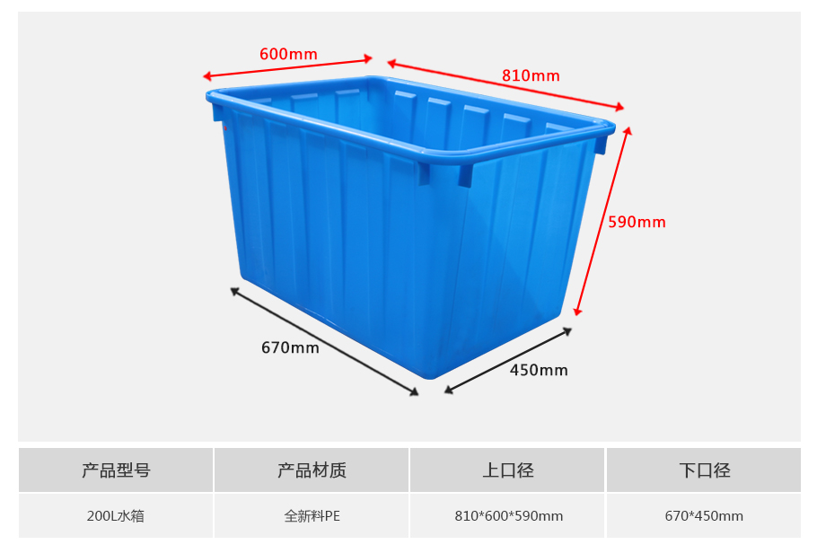 william威廉中文官网200L塑料水箱 william威廉中文官网200L塑料水箱
