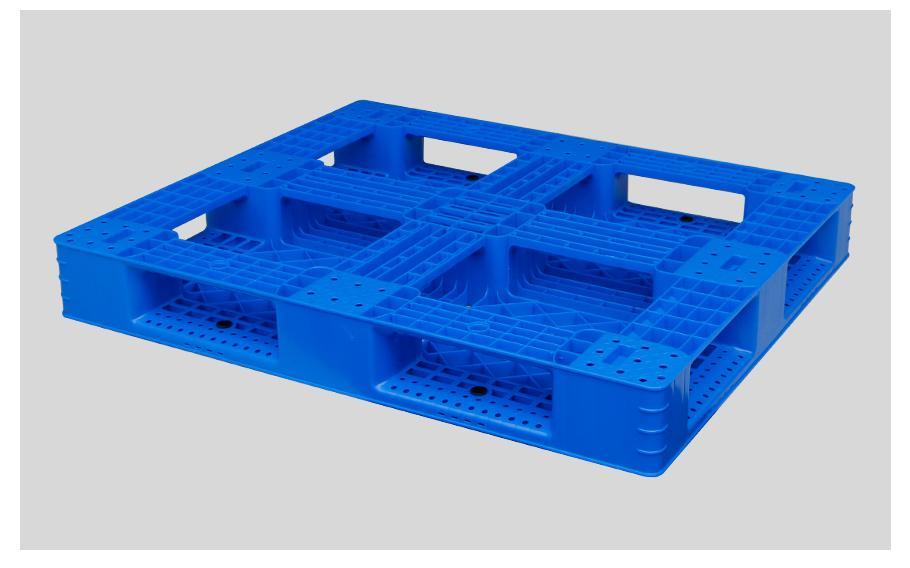 william威廉中文官网1210网格田字塑料托盘-12kg